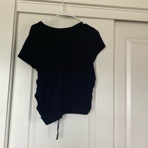 Super cute open back T-shirt